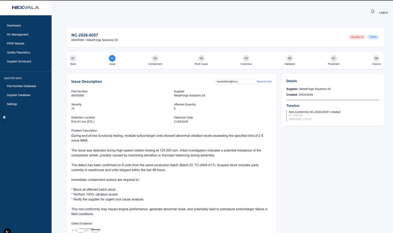 Nexvala NC Management